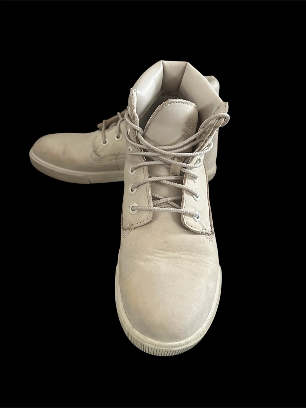 Timberland Women's Light Tan Lace-Up Ankle Boots
